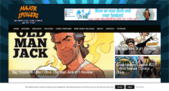 Desktop Screenshot of majorspoilers.com